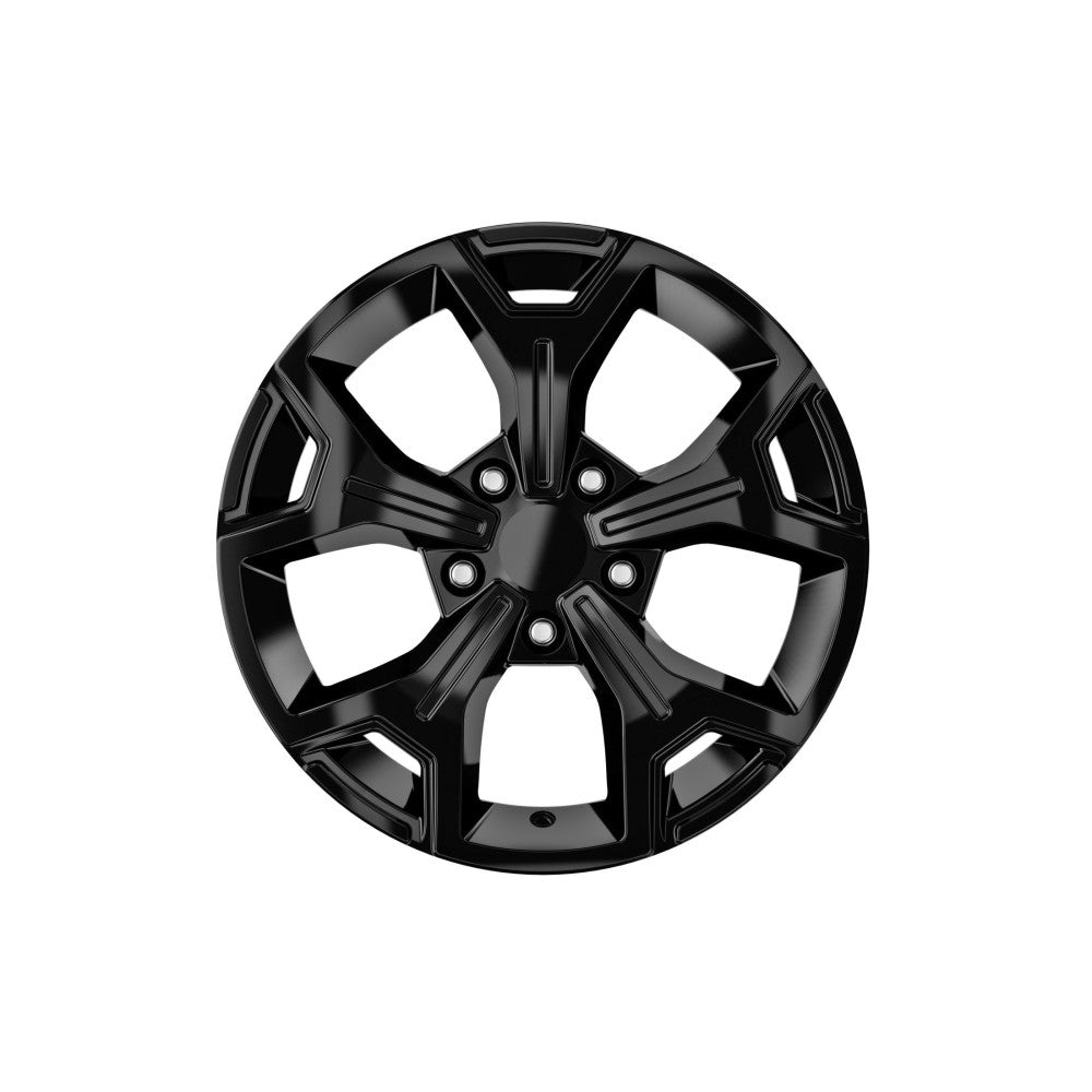Jante DY356 KM 16x7 5x114.3 ET40 negru lucios compatibile Dacia, Renault, Nissan, Toyota, Mazda, etc