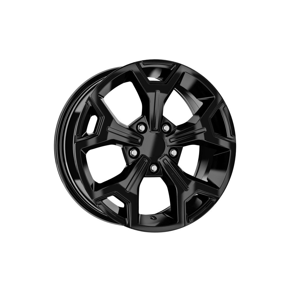 Jante DY356 KM 16x7 5x114.3 ET40 negru lucios compatibile Dacia, Renault, Nissan, Toyota, Mazda, etc