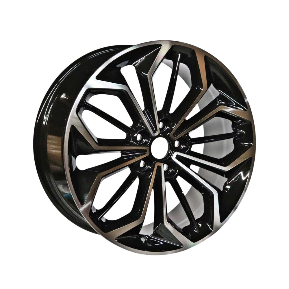 Set jante aliaj DY398 KM 18x8 5x108 ET40 diamond cut compatibile Land Rover Ford Jaguar DS Volvo