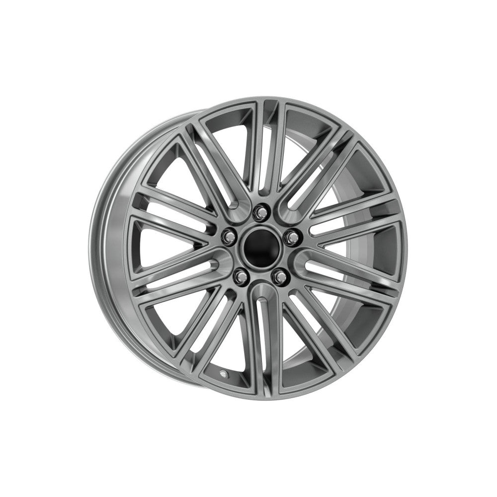 Set jante aliaj DY446 KM 16x7 4x100 ET35 gri titanium compatibile Dacia, Renault, Opel, Nissan