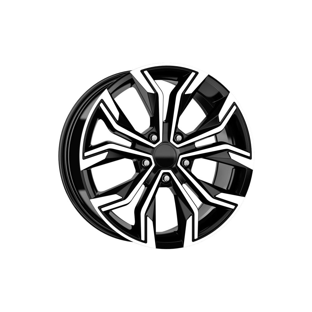 Jante DY666 KM 16x6.5 5x114.3 ET40 diamond cut compatibile Dacia, Renault, Nissan, Toyota