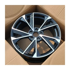 Set jante aliaj DY807 KM 17x7.5 5x120 ET35 diamond cut compatibile Volkswagen Transporter T5 T6 T7 Amarok Touareg R5