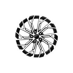 Set jante aliaj DY819 KM 19x8.5 5x112 ET40 negru polish compatibile Audi, Volkswagen, Seat, Skoda