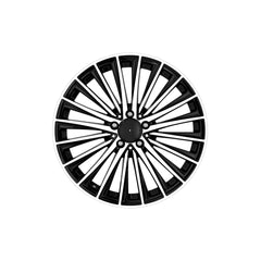Set jante aliaj DY987 KM 17x7.5 5x112 ET35 negru polish compatibile Mercedes, Volkswagen, Audi, Seat, Skoda, Cupra