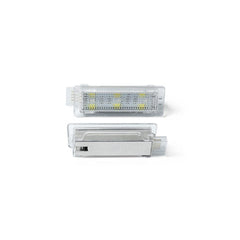 Lampi LED portiera compatibile BMW 6 LED albe + 3 LED-uri rosii
