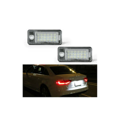 Lampi numar LED compatibile Audi A3 8P A4 B6 B7 A5 A6 C6 A8 Q7