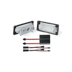 Lampi numar LED compatibile Audi A1 A4 B8 A5 A6 C7 Q5 TT Volkswagen Golf Passat Seat Skoda