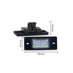 Lampi numar LED compatibile Audi TT 2007-2010 Audi TTS 2007-2010 Audi TT Roadster 2007-2010