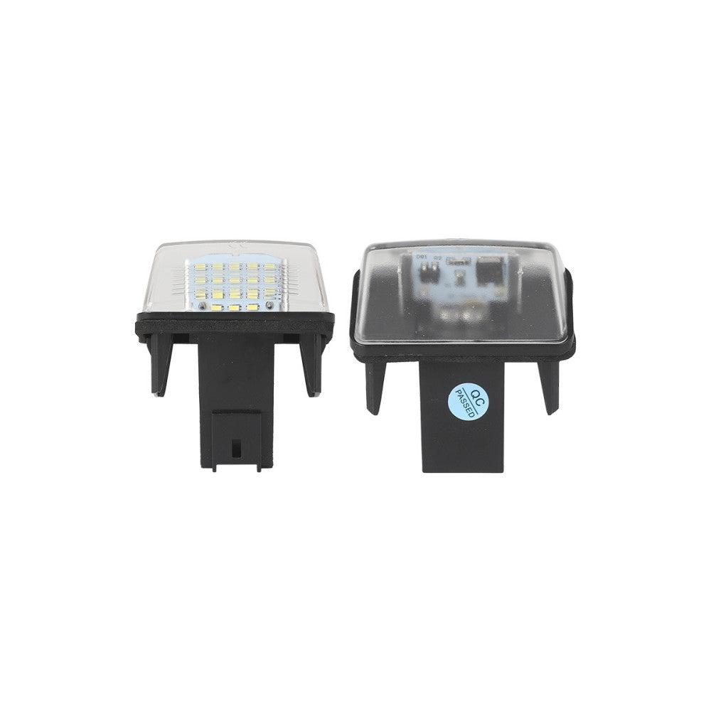 Lampi numar LED compatibile Citroen si Peugeot