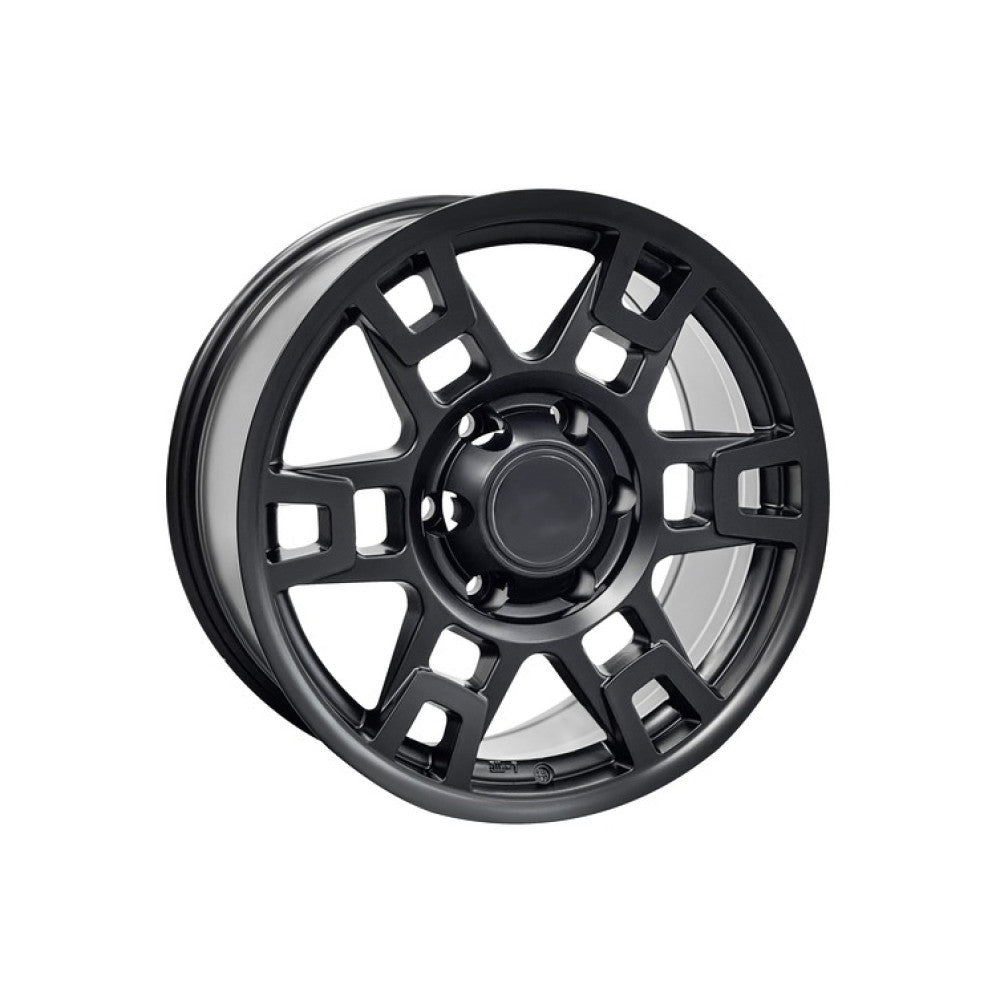 Set jante aliaj PDW 4x4 17x8 6x139.7 ET0 negru semi mat compatibile Ford Ranger, Toyota Land Cruiser, Toyota Hilux, Nissan, Mitsubishi