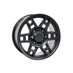 Set jante aliaj PDW 4x4 17x8 6x139.7 ET0 negru semi mat compatibile Ford Ranger, Toyota Land Cruiser, Toyota Hilux, Nissan, Mitsubishi