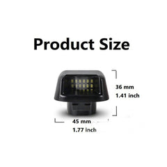 Lampi numar LED compatibile Nissan Navara D40 2005-2016