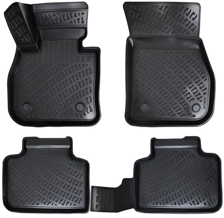 Covorase cauciuc stil tavita compatibile Bmw 2 Coupe F22 / F23 2014-2021