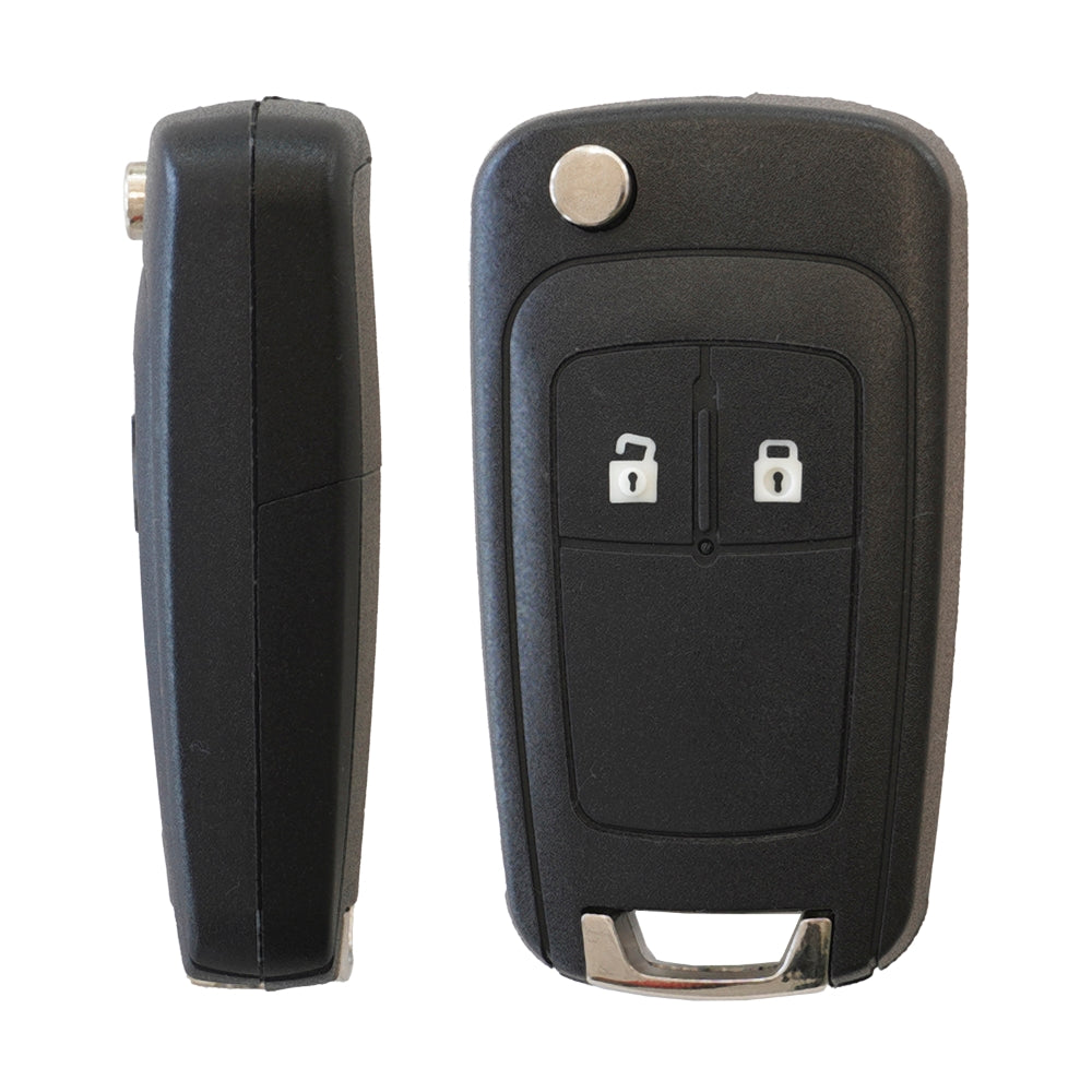 Carcasa telecomanda compatibila Chevrolet Cruze/Equinox 2 Butoane, cu lamela