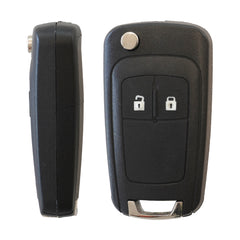 Carcasa telecomanda compatibila Chevrolet Cruze/Equinox 2 Butoane, cu lamela