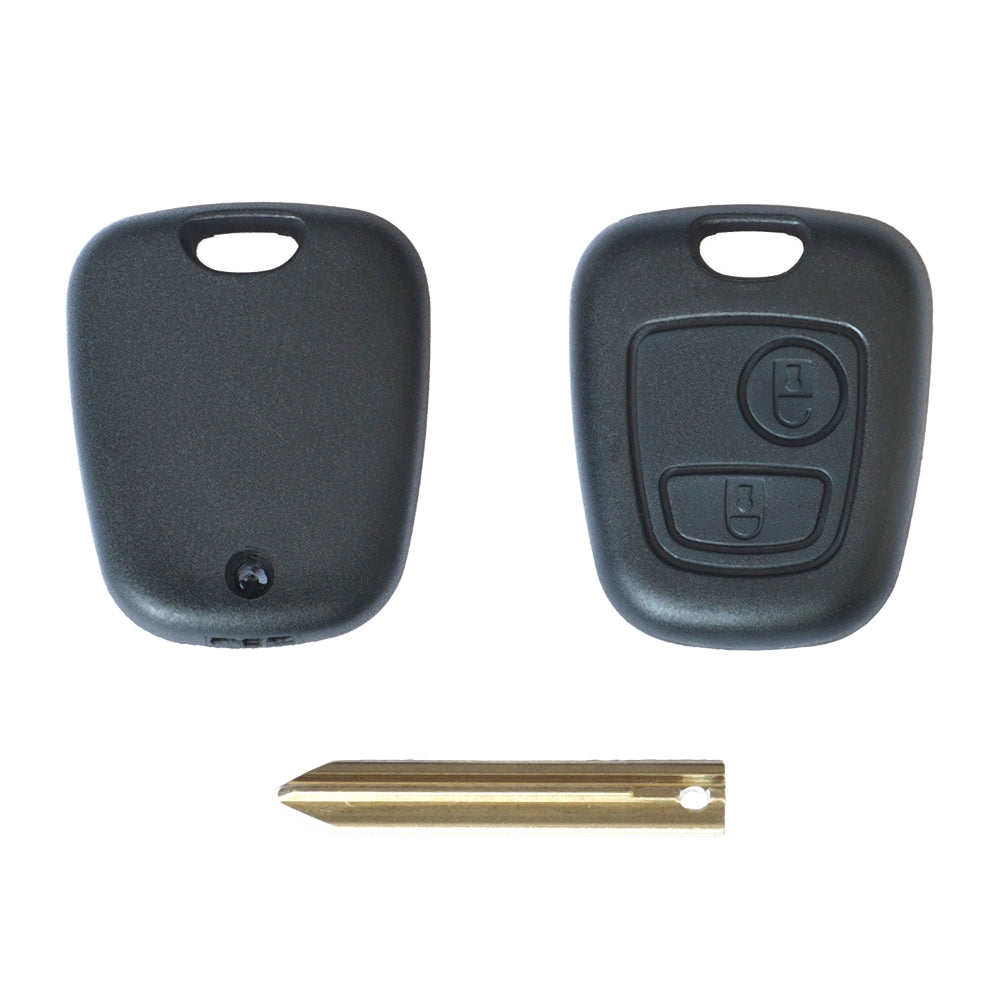 Carcasa telecomanda compatibila CITROEN BERLINGO / SAXO / XSARA PICASSO 2 BUTOANE, cu lamela