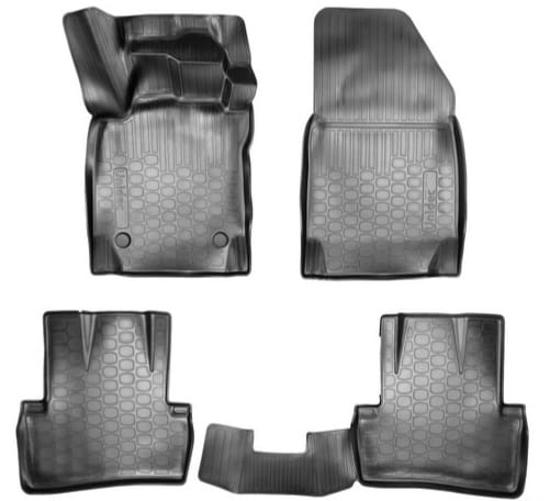 Covorase cauciuc stil tavita compatibile Mitsubishi L200 2010-2014