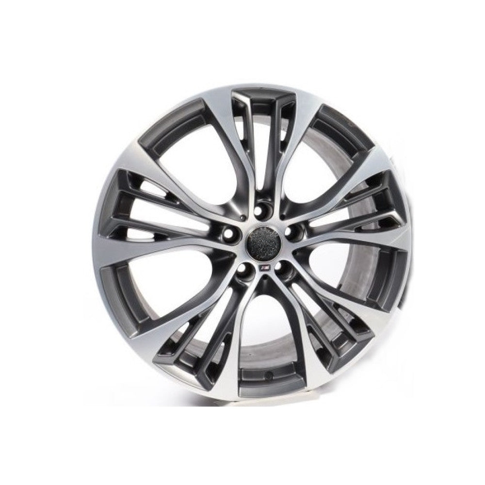 Set jante aliaj in doua latimi PDW 20x10 fata 20x11 spate 5x120 ET40 ET37 gri antracit polish compatibile BMW