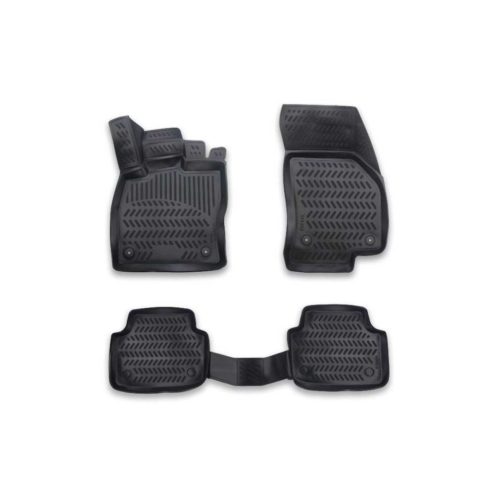 Covorase cauciuc stil tavita compatibile Volkswagen Passat B8 2015-2023