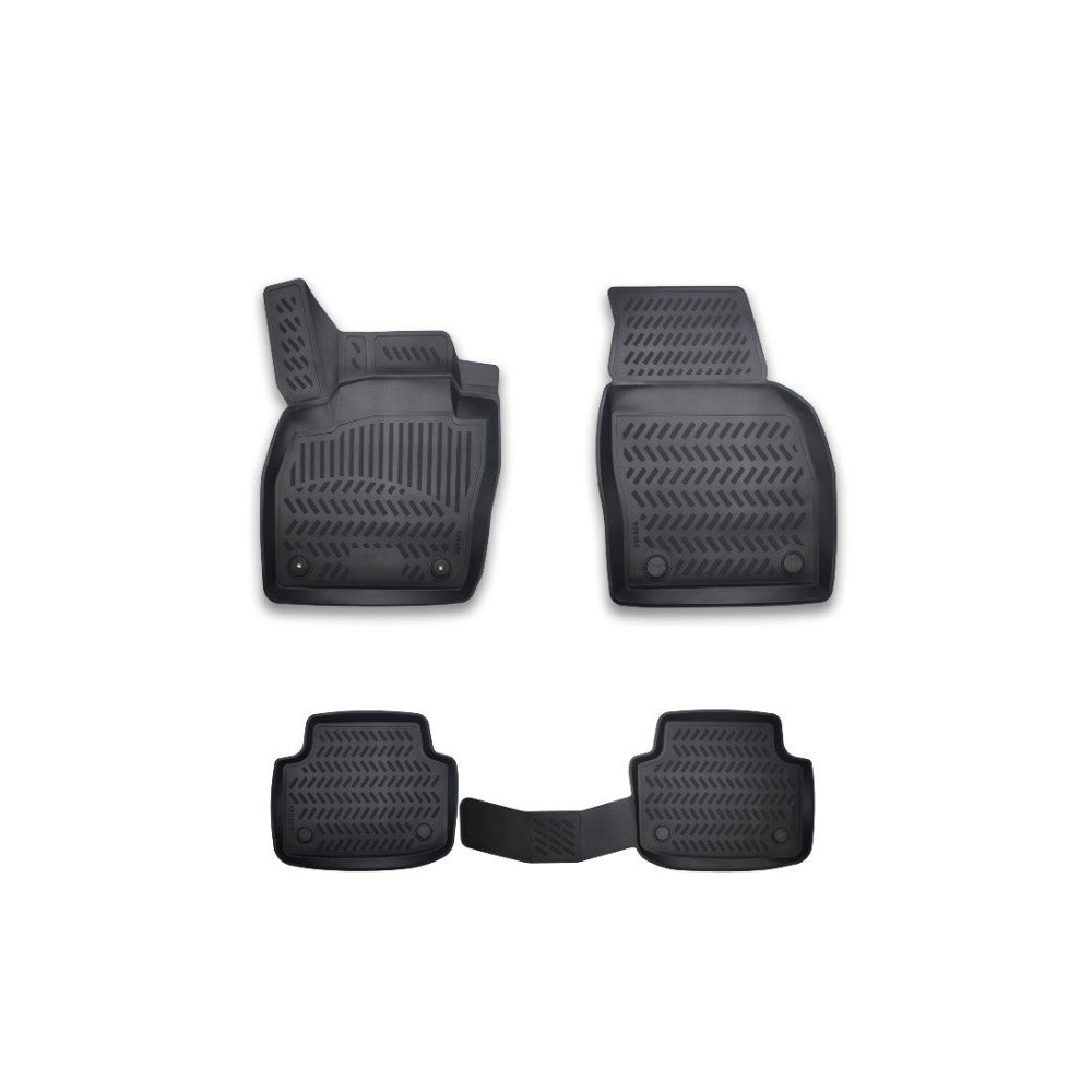 Covorase cauciuc stil tavita compatibile SKODA SCALA 2019->