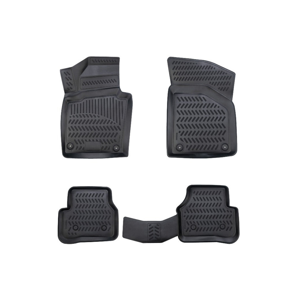 Covorase cauciuc stil tavita compatibile Volkswagen Passat B7 2010-2015