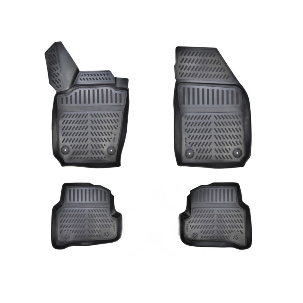 Covorase cauciuc stil tavita compatibile VW Polo V 2009-2017