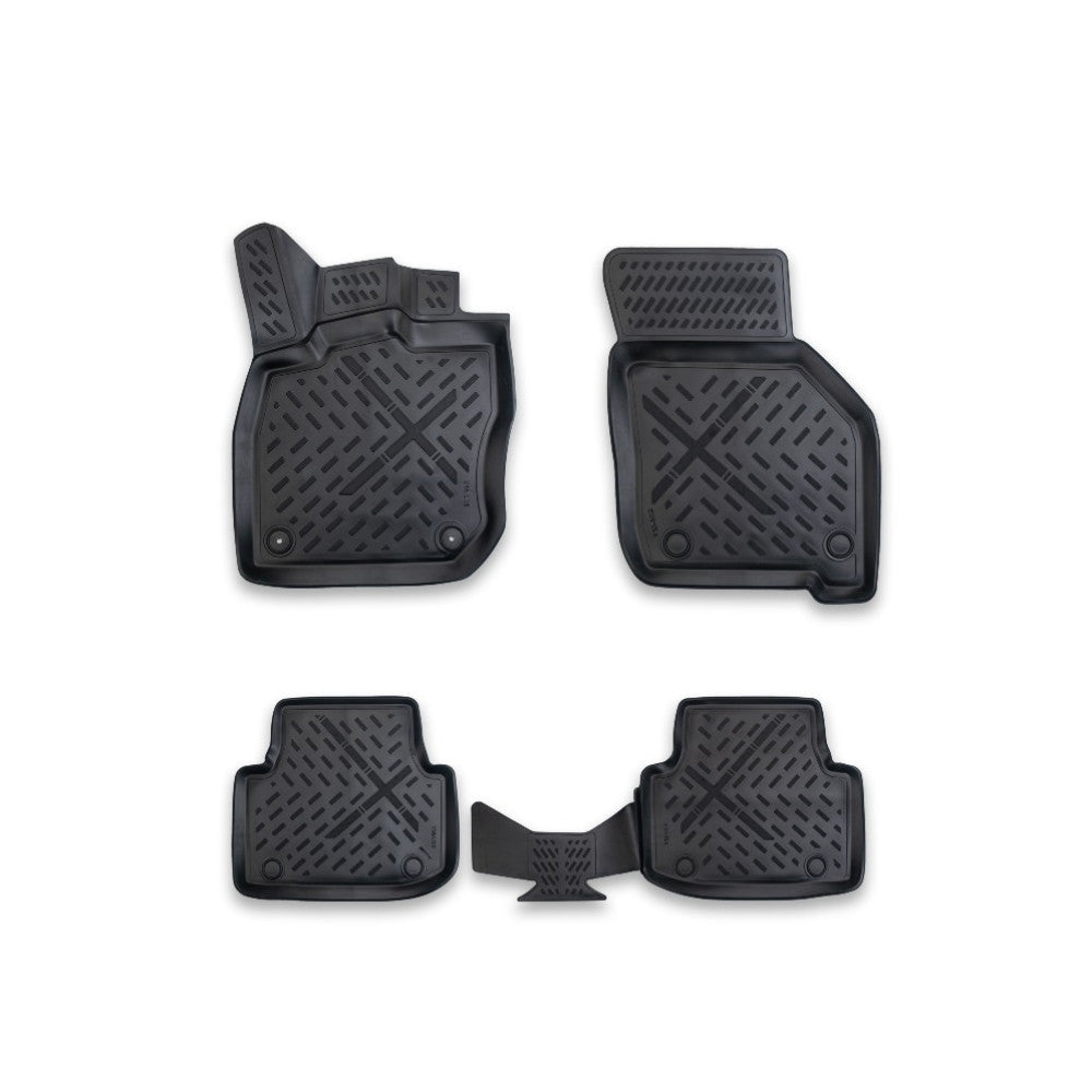 Covorase cauciuc stil tavita compatibile Skoda Yeti 2009-2015