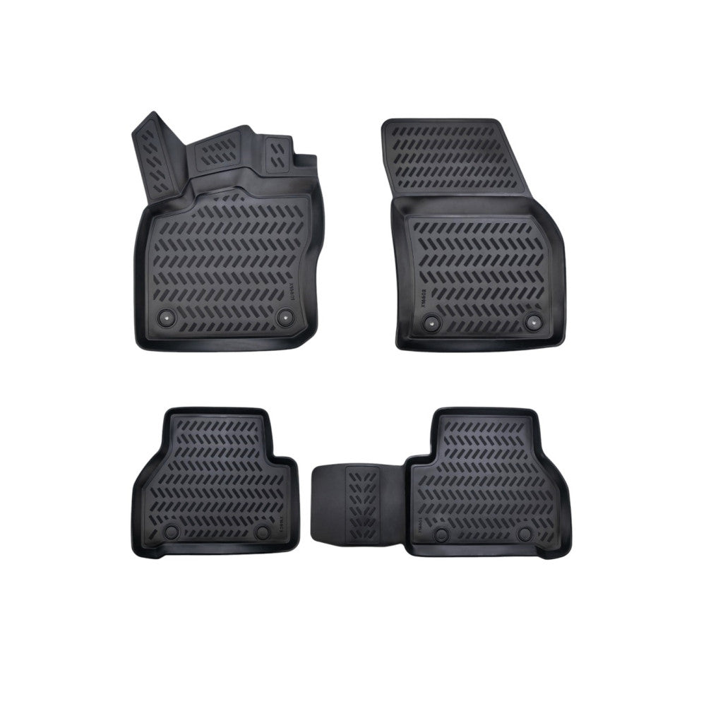Covorase cauciuc stil tavita compatibile VW Caddy 2021->