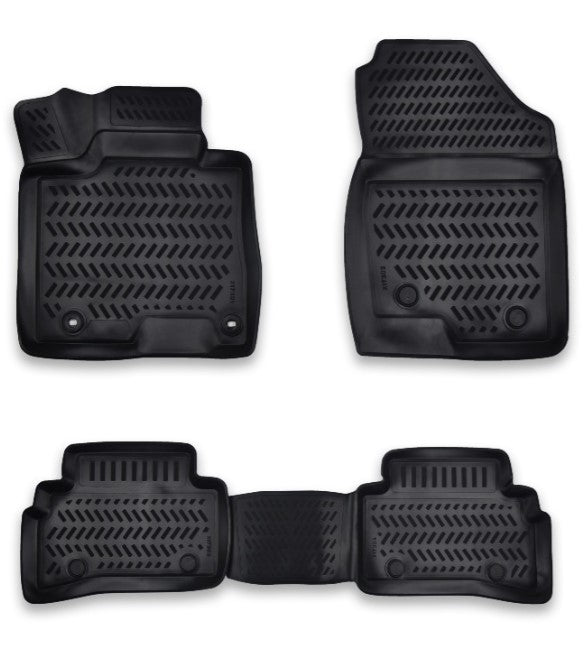 Covorase cauciuc stil tavita compatibile Hyundai Tucson IV 2021->