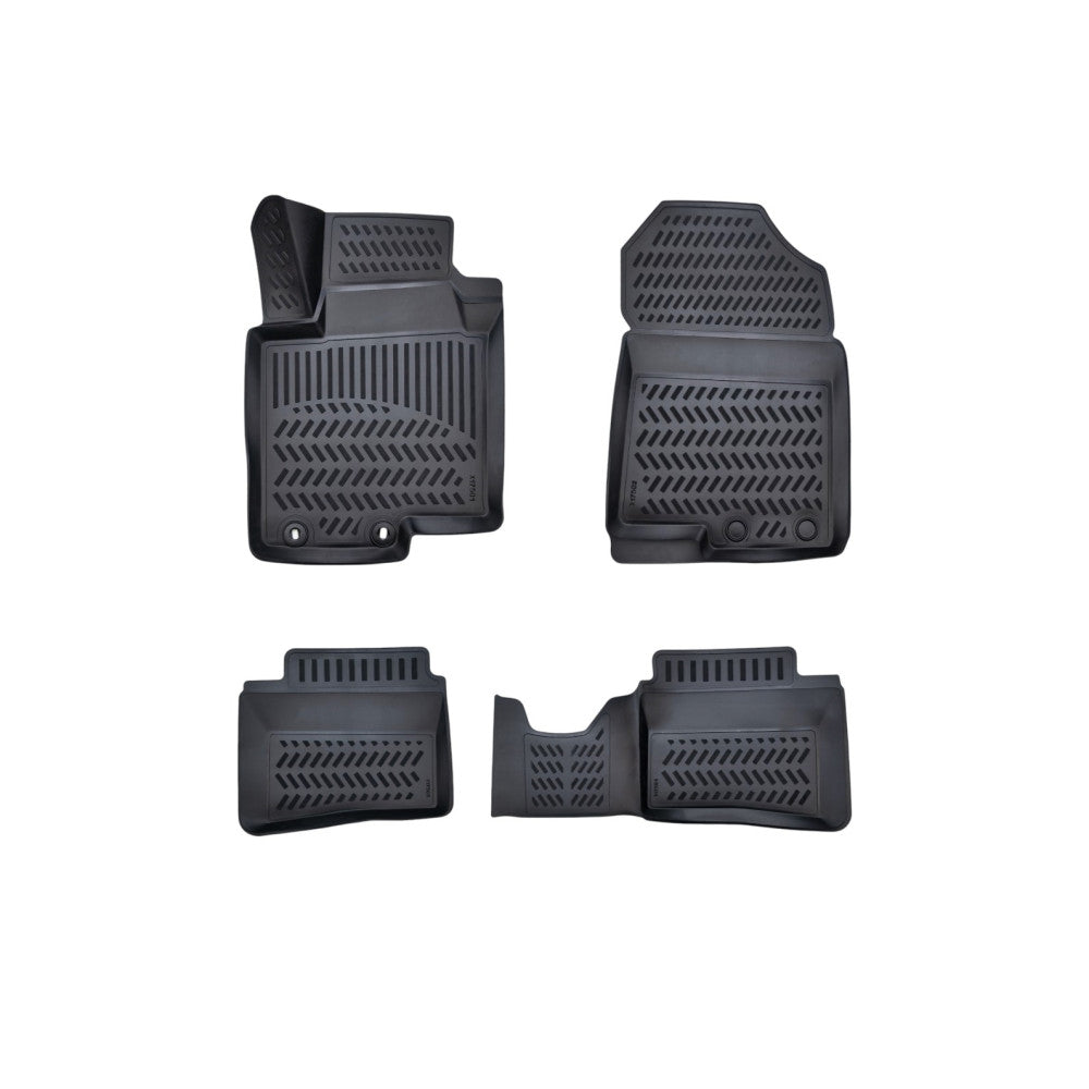Covorase cauciuc stil tavita compatibile Hyundai Bayon 2021->