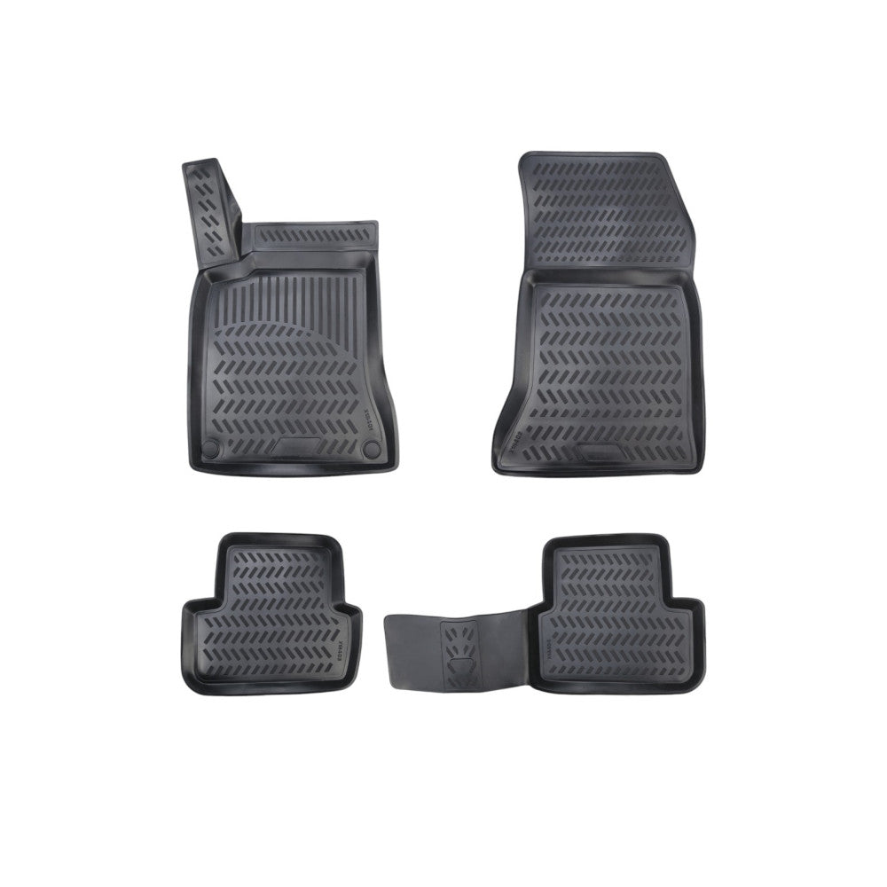 Covorase cauciuc stil tavita compatibile Mercedes GLA X156 2014-2020