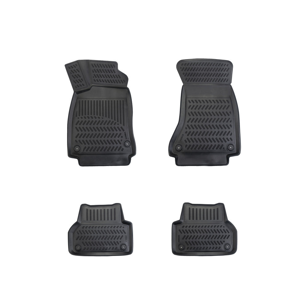 Covorase cauciuc stil tavita compatibile Audi A5 Sportback 2007-2016
