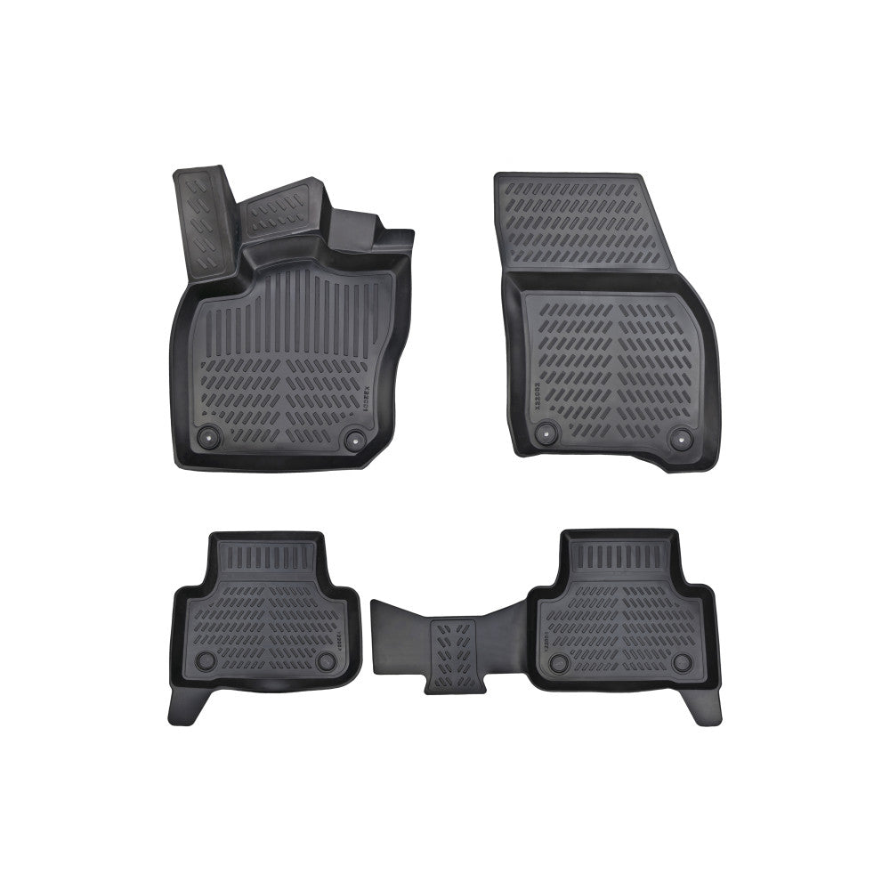 Covorase cauciuc stil tavita compatibile Volkswagen Tiguan III 2024->