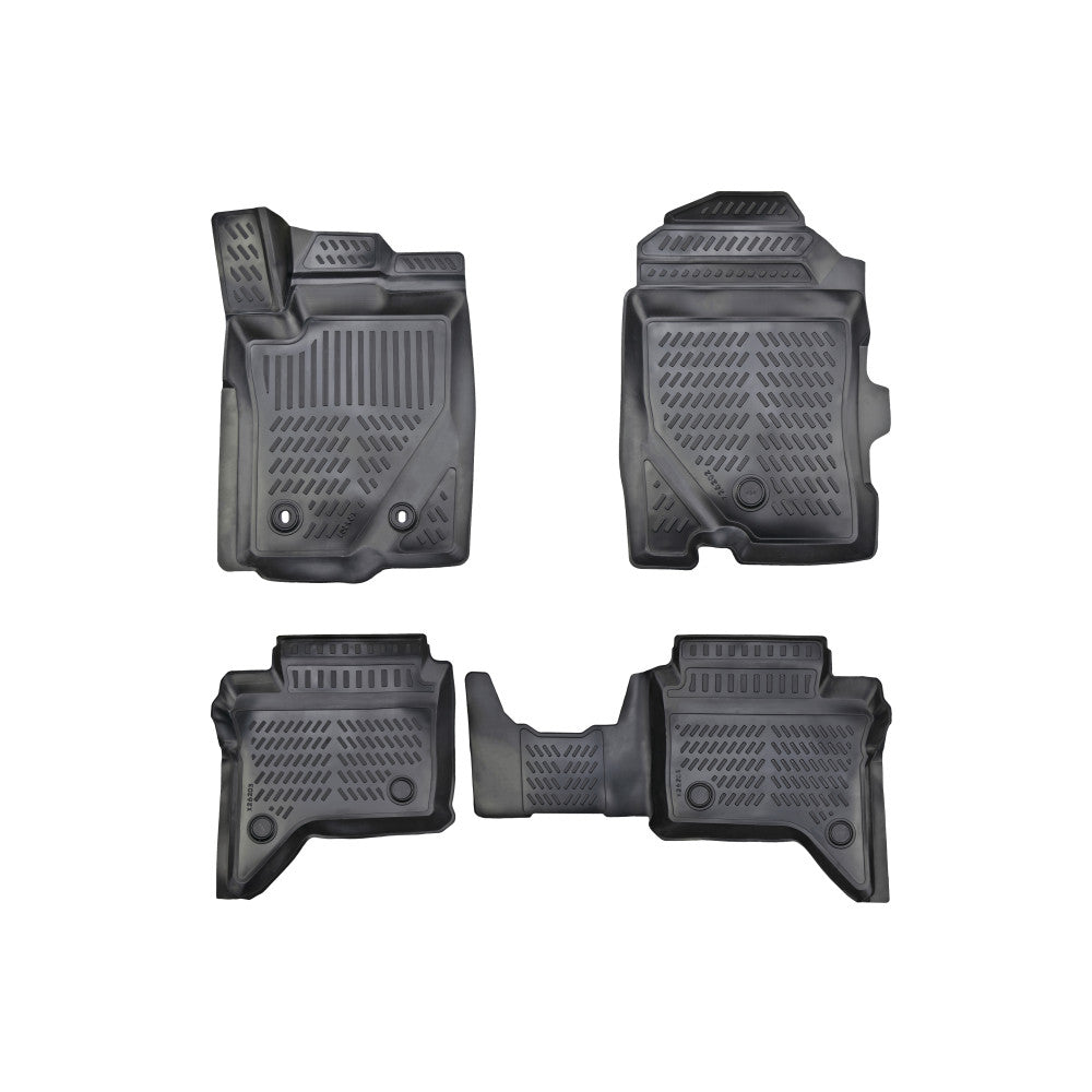 Covorase cauciuc stil tavita compatibile Volkswagen Amarok 2023->