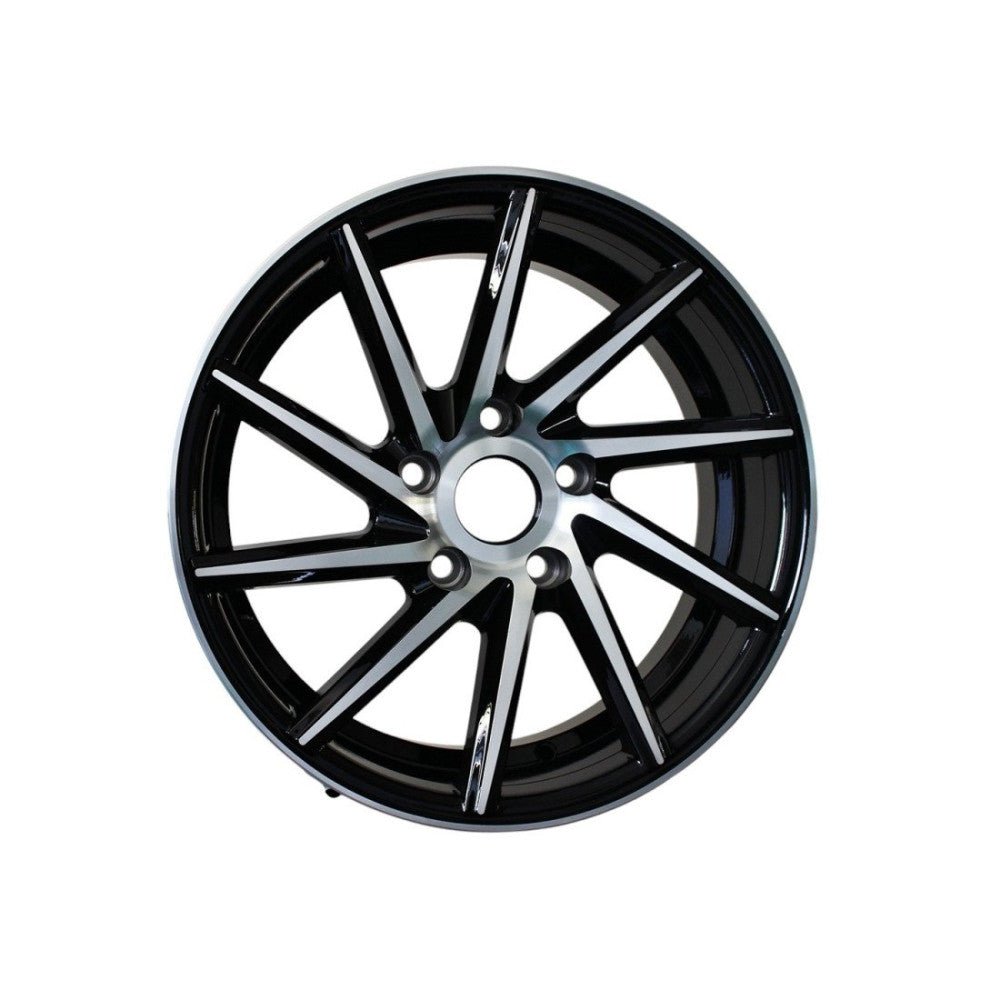 Set Jante AGT 18x8 ET35 5x114.3 diamond cut compatibile Dacia Renault Toyota Nissan Infinity Mitsubishi Suzuki