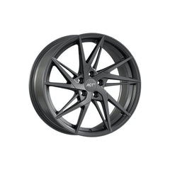 Set jante aliaj AGT 18x8 ET35 5x112 gri antracit hyper black compatibile Audi BMW Volkswagen Mercedes Skoda Seat