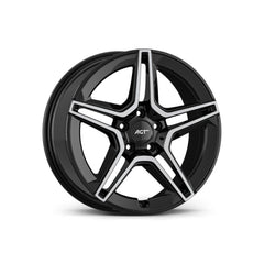 Set Jante AGT 18x8 ET42 5x112 diamond cut compatibile Mercedes