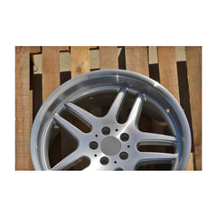 Set jante aliaj in doua latimi AGT 19x8.5 ET20 fata 19x9.5 ET20 spate 5x120 argintiu diamond cut compatibile BMW
