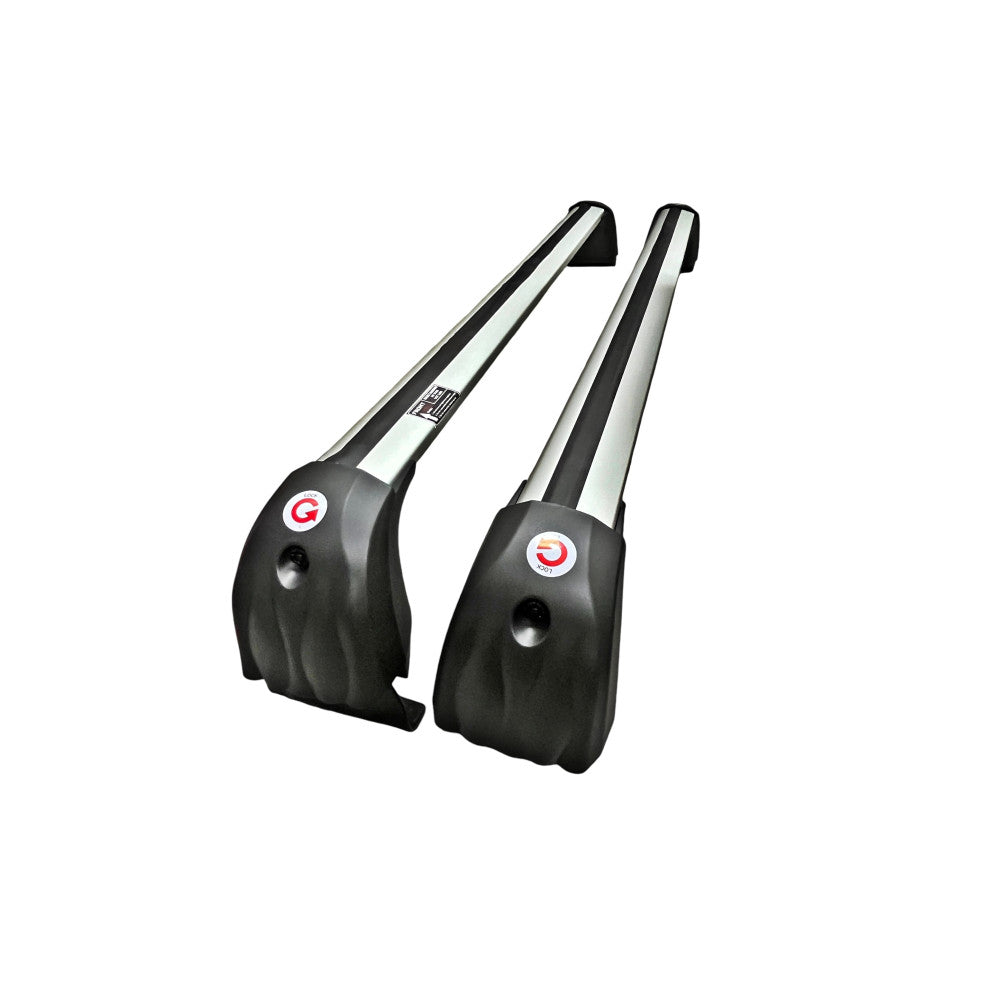 Set 2 bare transversale de portbagaj din Aluminiu compatibil Dacia Logan III 2021->