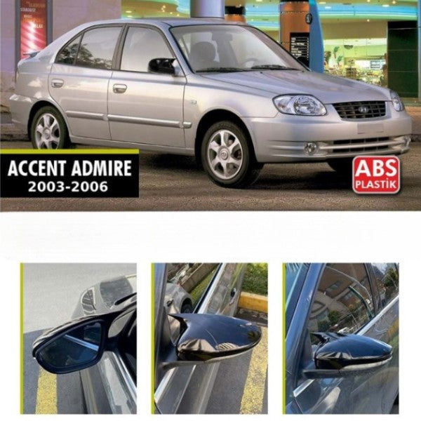 Capace oglinda tip BATMAN compatibile Hyundai Accent Admire 2003-2006