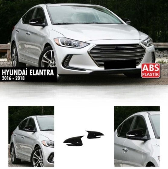 Capace oglinda tip BATMAN compatibile Hyundai Elantra 2016-2018 cu semnalizare in oglinda