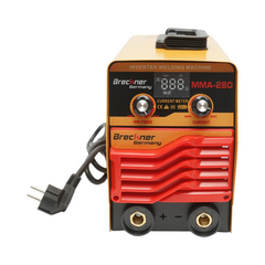 Aparat de sudura invertor 280A MMA, 220V cu afisaj digital, tehnologie IGBT Breckner Germany
