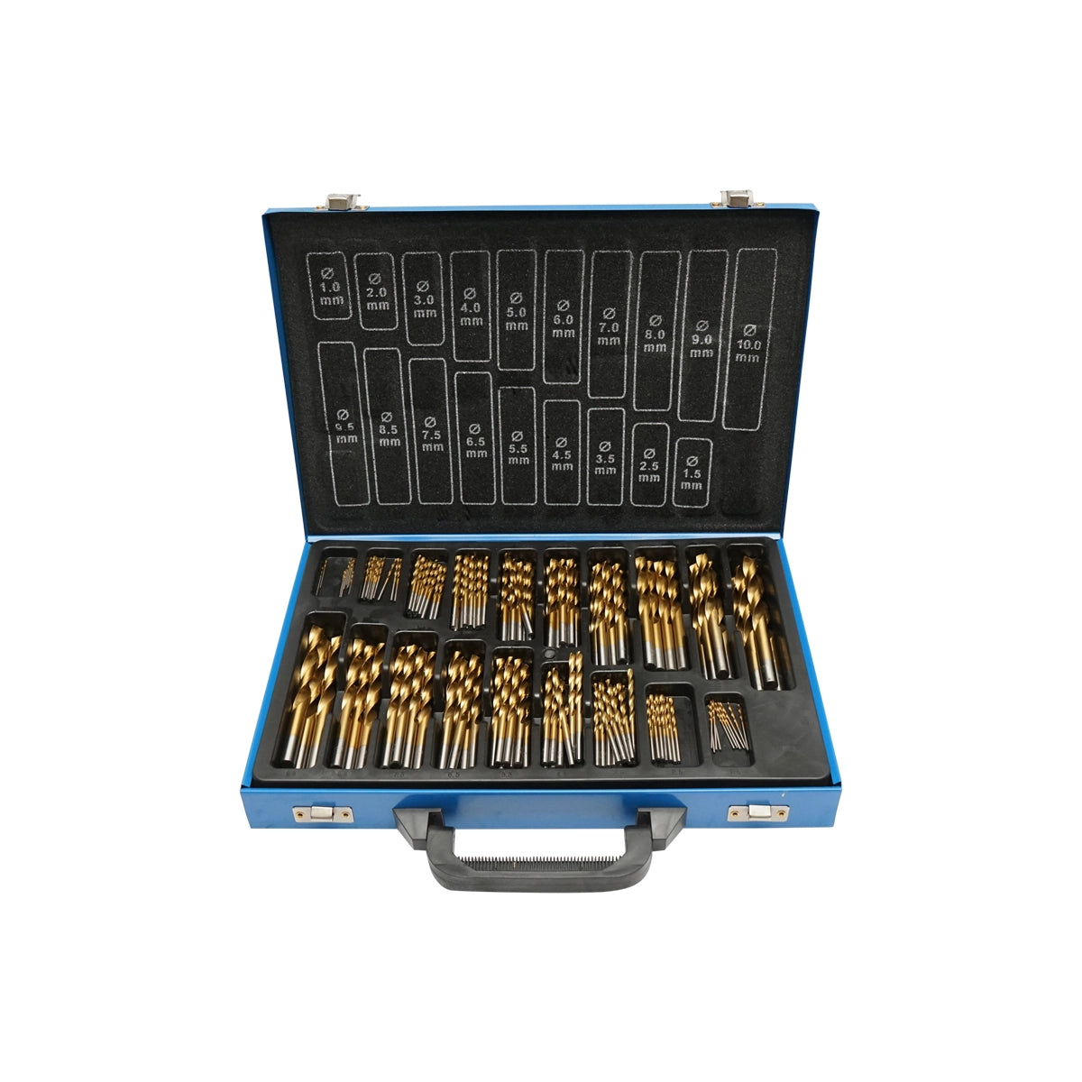 Trusa 170 burghie HSS pentru metal DIN338 Breckner Germany