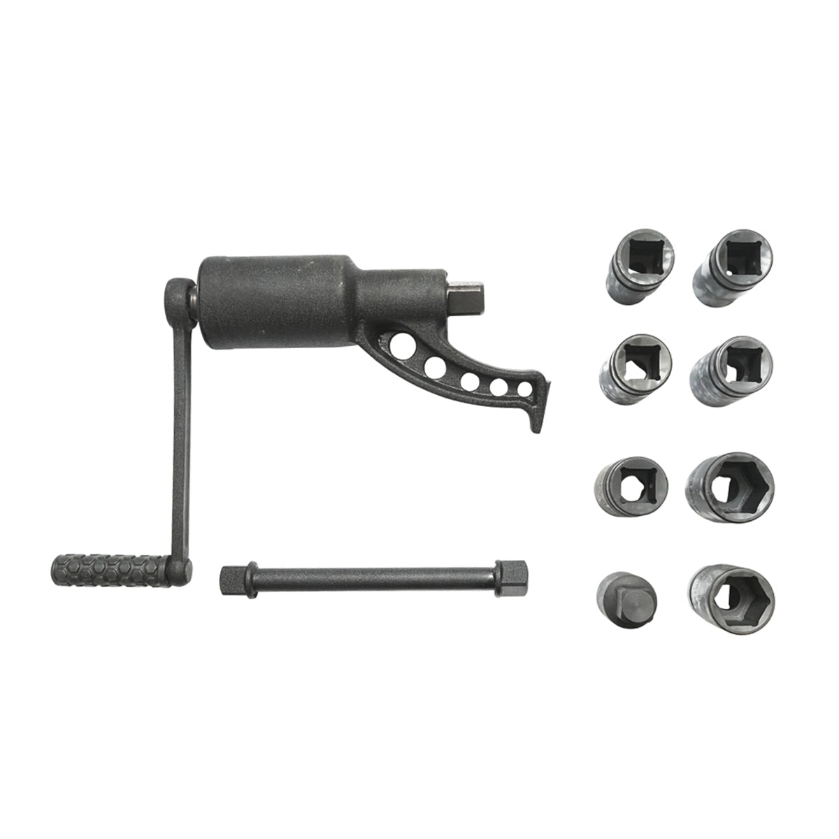 Trusa pentru desfacut roti camion cu reductor 2 trepte cu tubulare 24, 27, 30, 32, 33, 36, 38mm