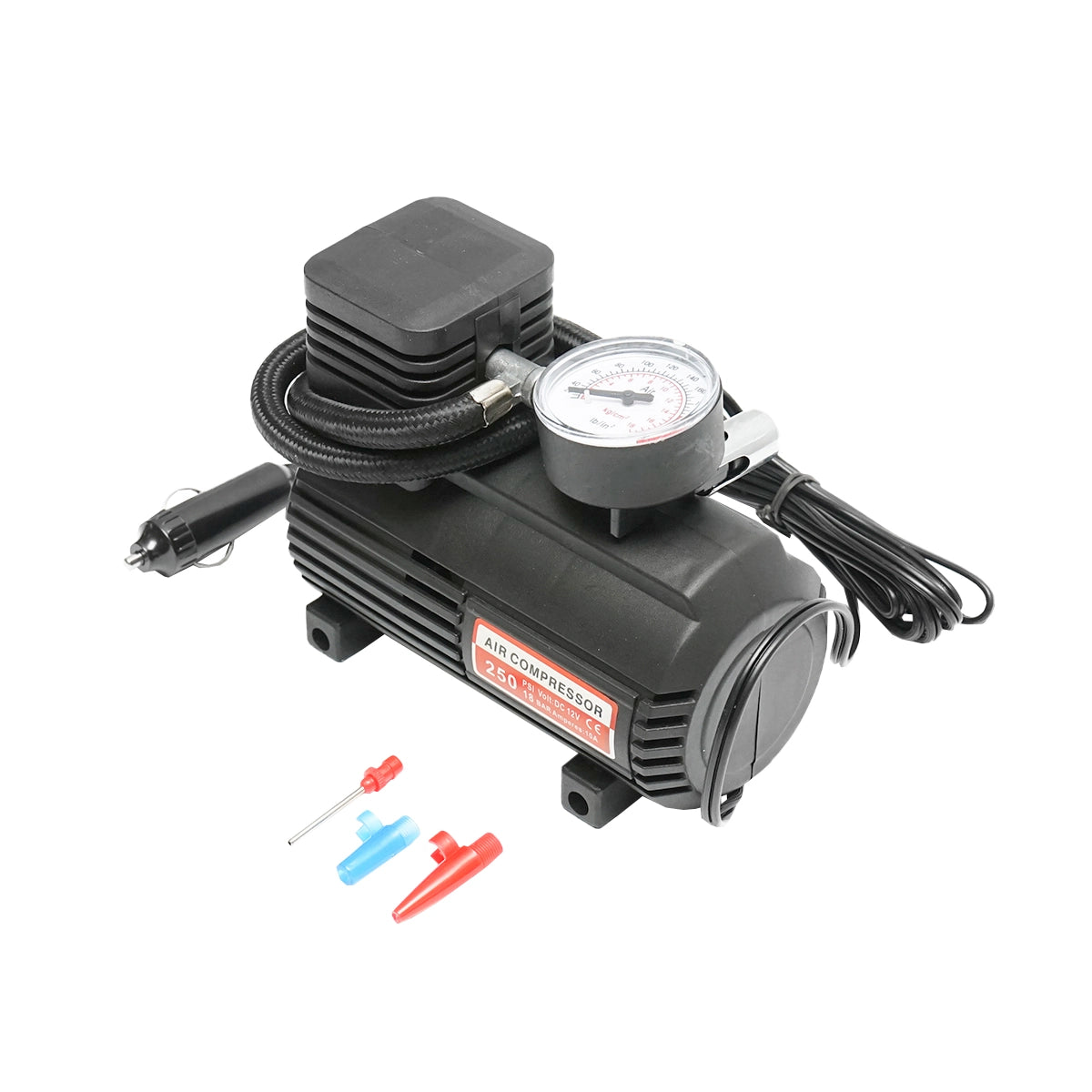 Compresor auto 12V/10A, alimentare la priza bricheta auto, presiune maxima 18 Bar Breckner Germany