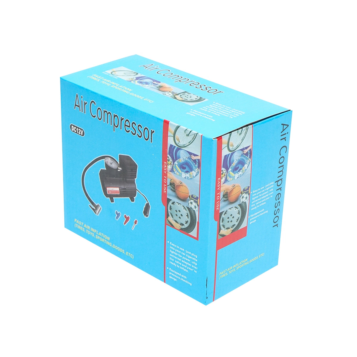Compresor auto 12V/10A, alimentare la priza bricheta auto, presiune maxima 18 Bar Breckner Germany