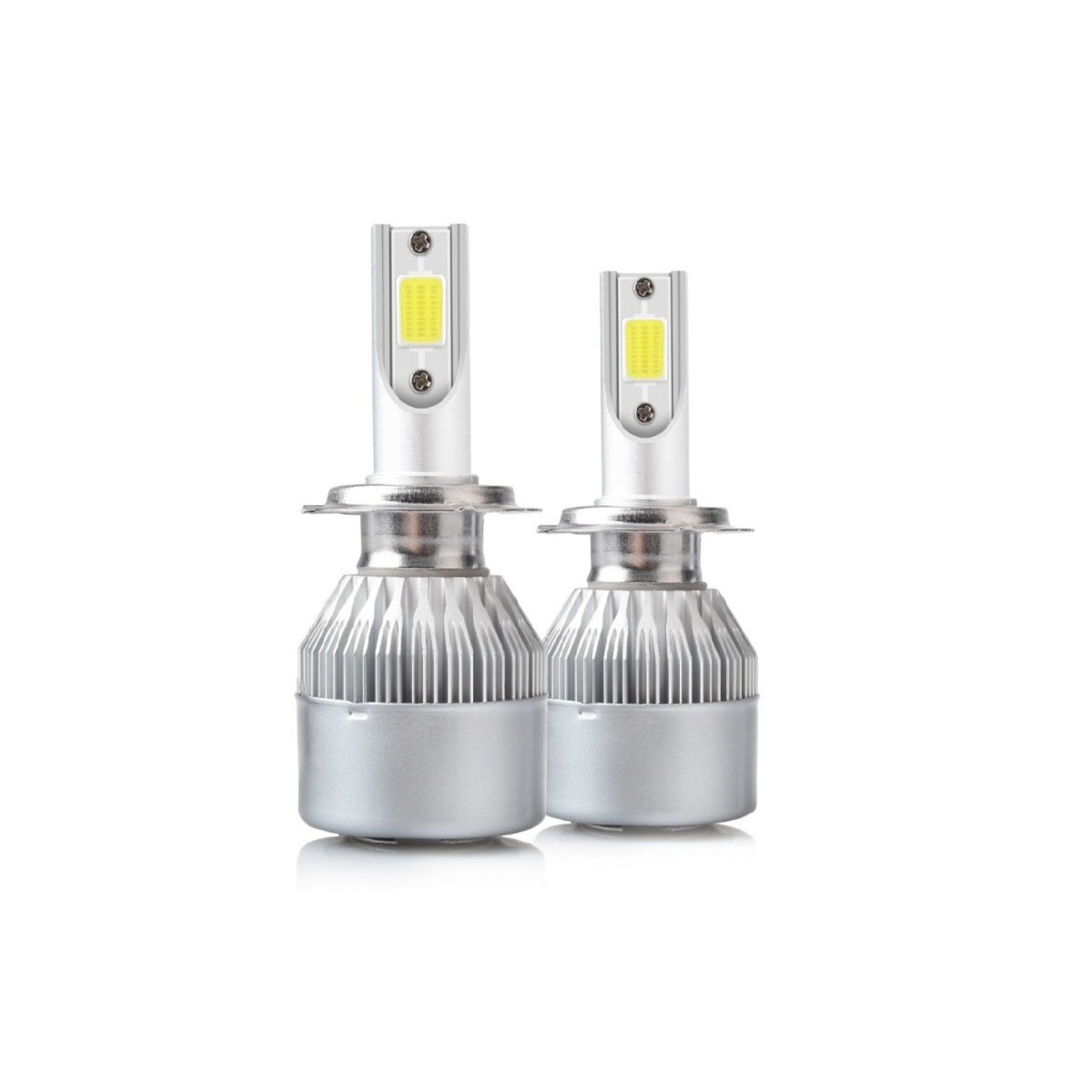 Set becuri LED H7 18W 3500 lumeni 6000K 12–24V
