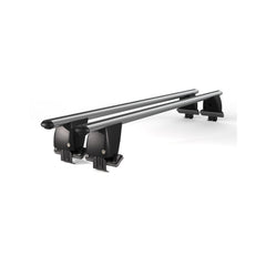 Bare transversale portbagaj auto aluminiu compatibile plafon neted Mitsubishi L200 Triton IV 2006-2015 argintii sau negre