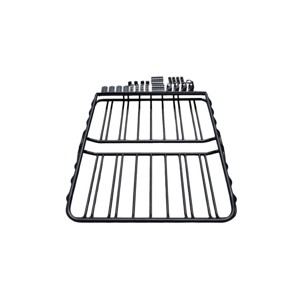 Portbagaj plafon auto metalic universal cu 2 bari transversale incluse 127x101cm