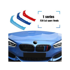 Set ornamente dungi grila fata auto compatibile BMW Seria 1 F20 F21 LCI 2015-2017